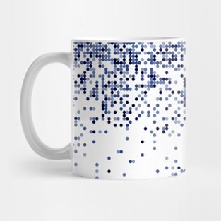 Columns of tiny circles Mug